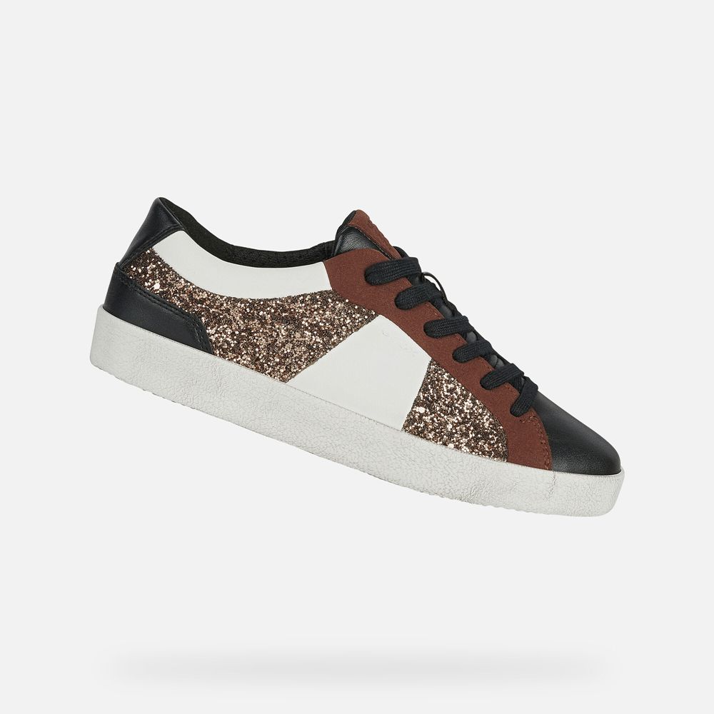 Geox Bayan Spor Ayakkabı Siyah - Warley - FXB-508143